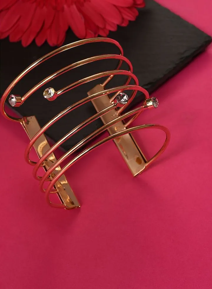 Gold Plated Designer Stud