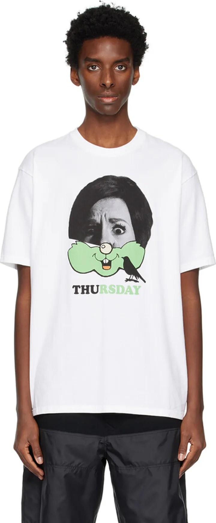 UNDERCOVER White Printed T-Shirt