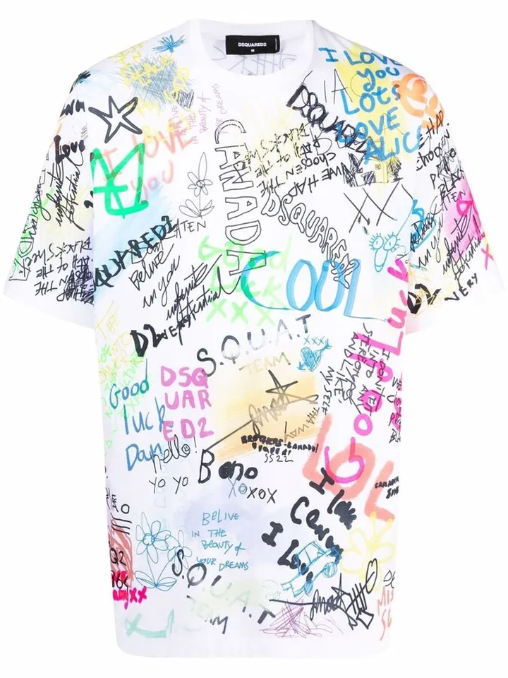 graphic-print cotton T-Shirt