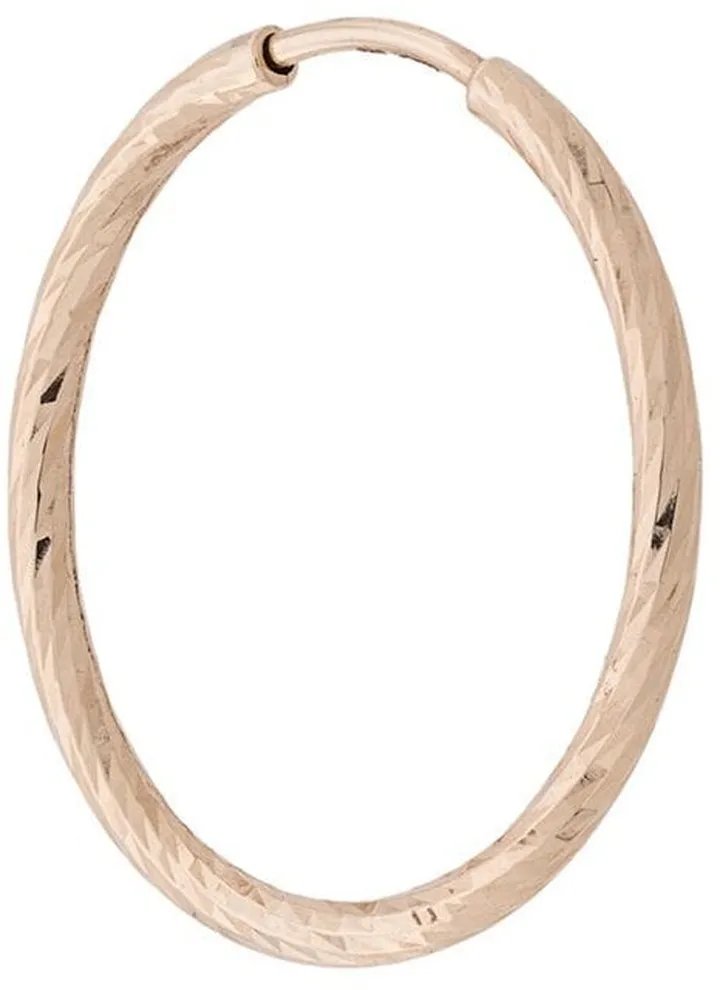 14kt yellow gold Liv hoop earring