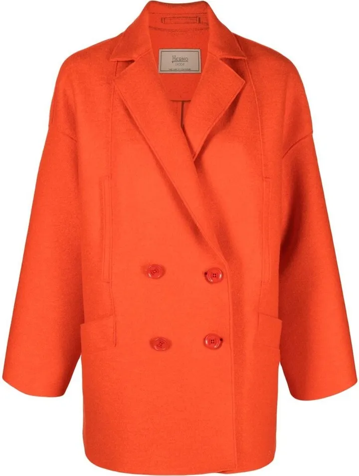 Globe wool peacoat
