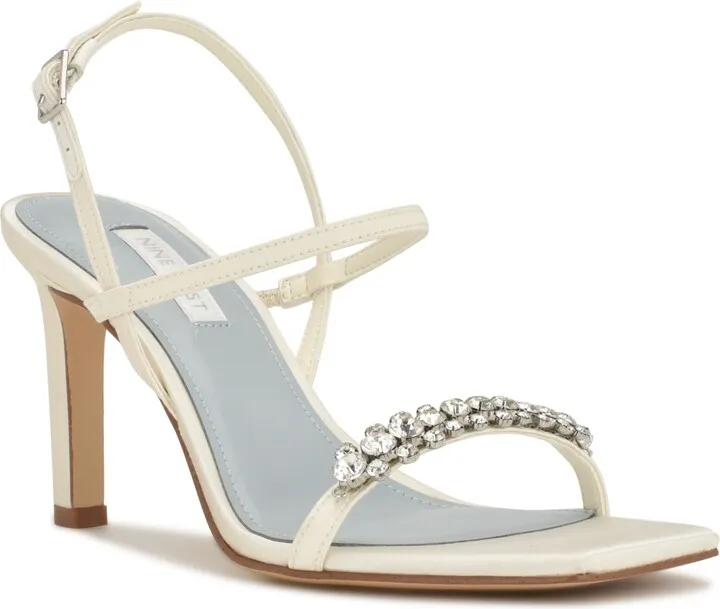 Nine West Women's Oreece Bridal Embellished Dress Sandals Women's Shoes