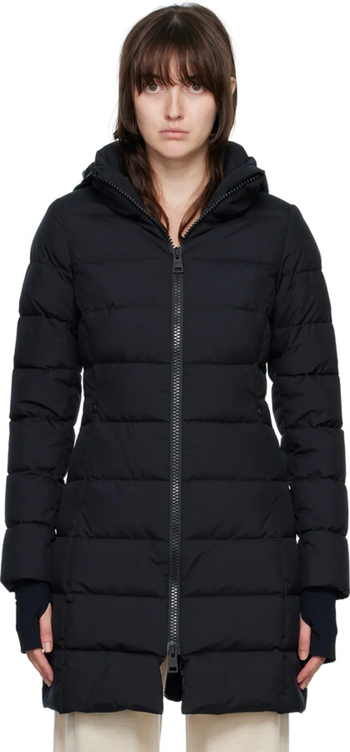 Herno Black Fitted Down Jacket