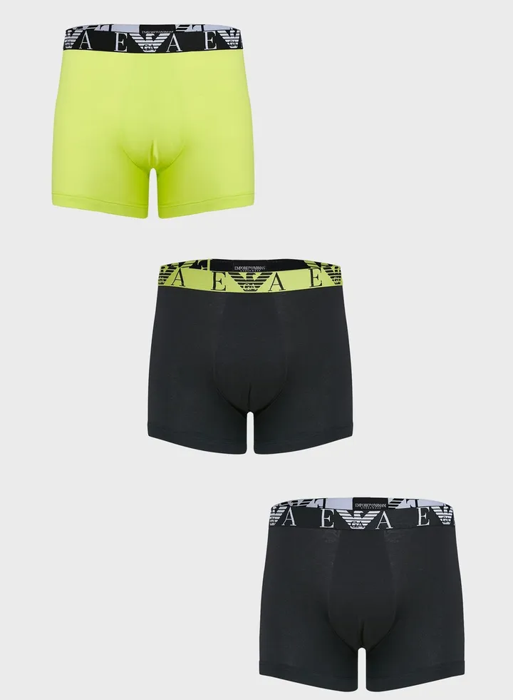 3 Pack Logo Band Boxers