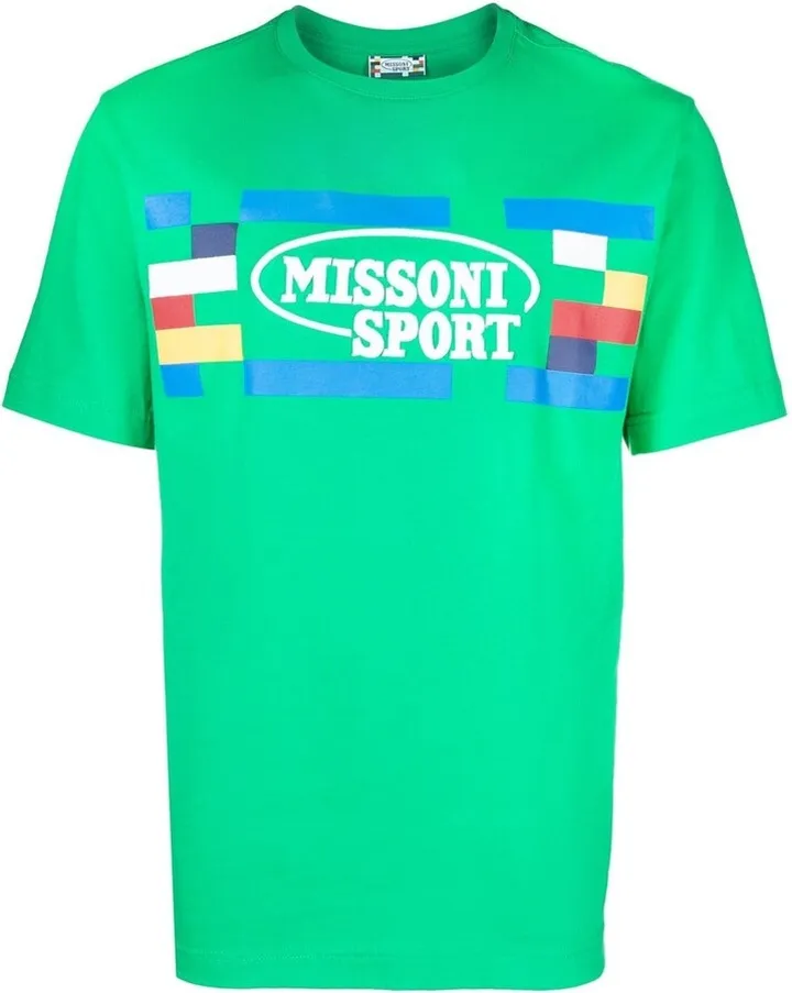 logo-print T-shirt