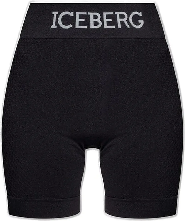 Iceberg Logo Detailed Active Shorts