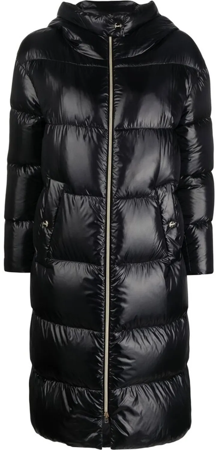 Quilted Padded Zipped Coat