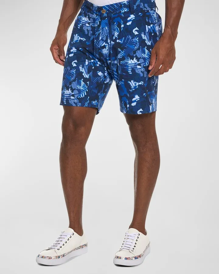 Men's Blues Club Woven Camouflage Shorts