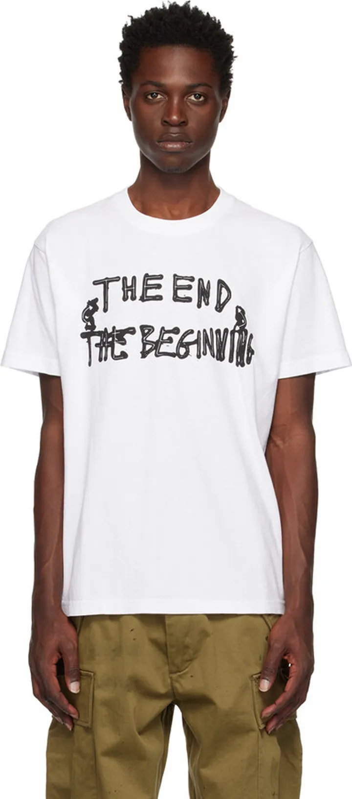 Awake NY White 'End And Beginning' T-Shirt
