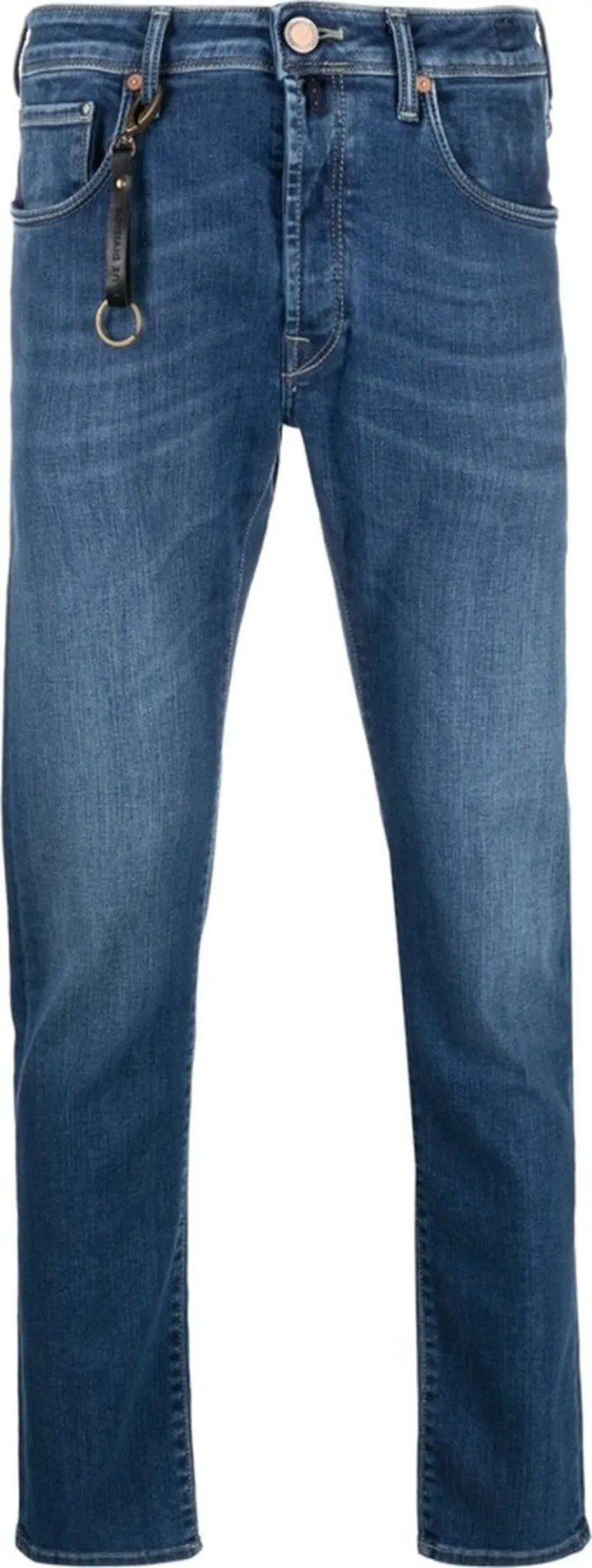 Washed Tapered Jeans