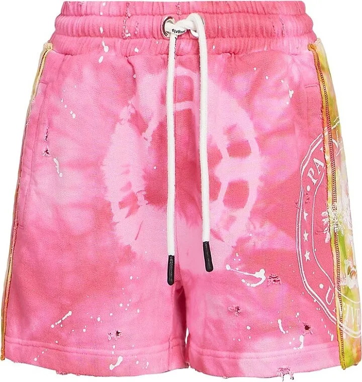 Mix Tie-Dye College Sweatshorts