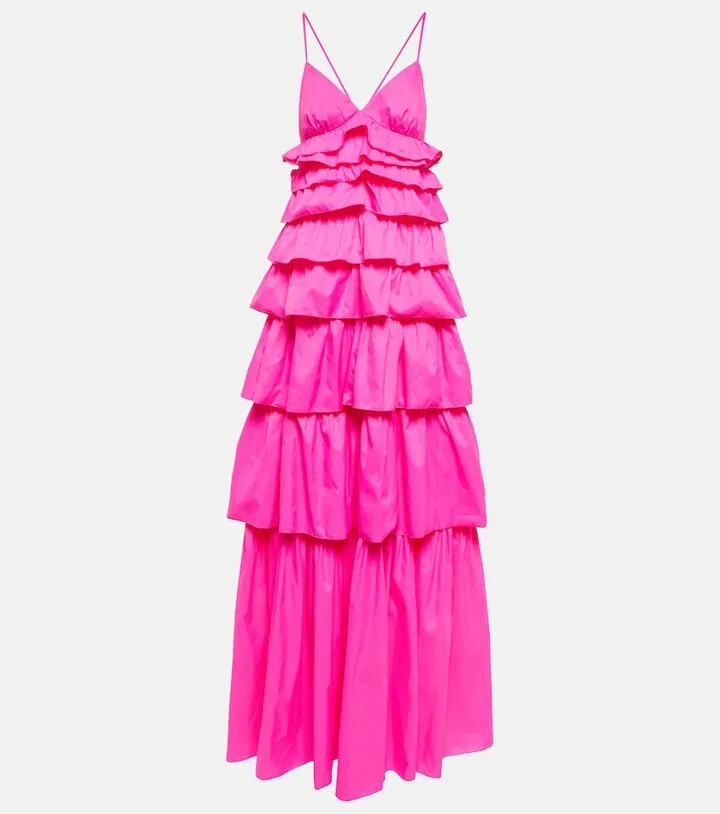 Rylie ruffled maxi dress