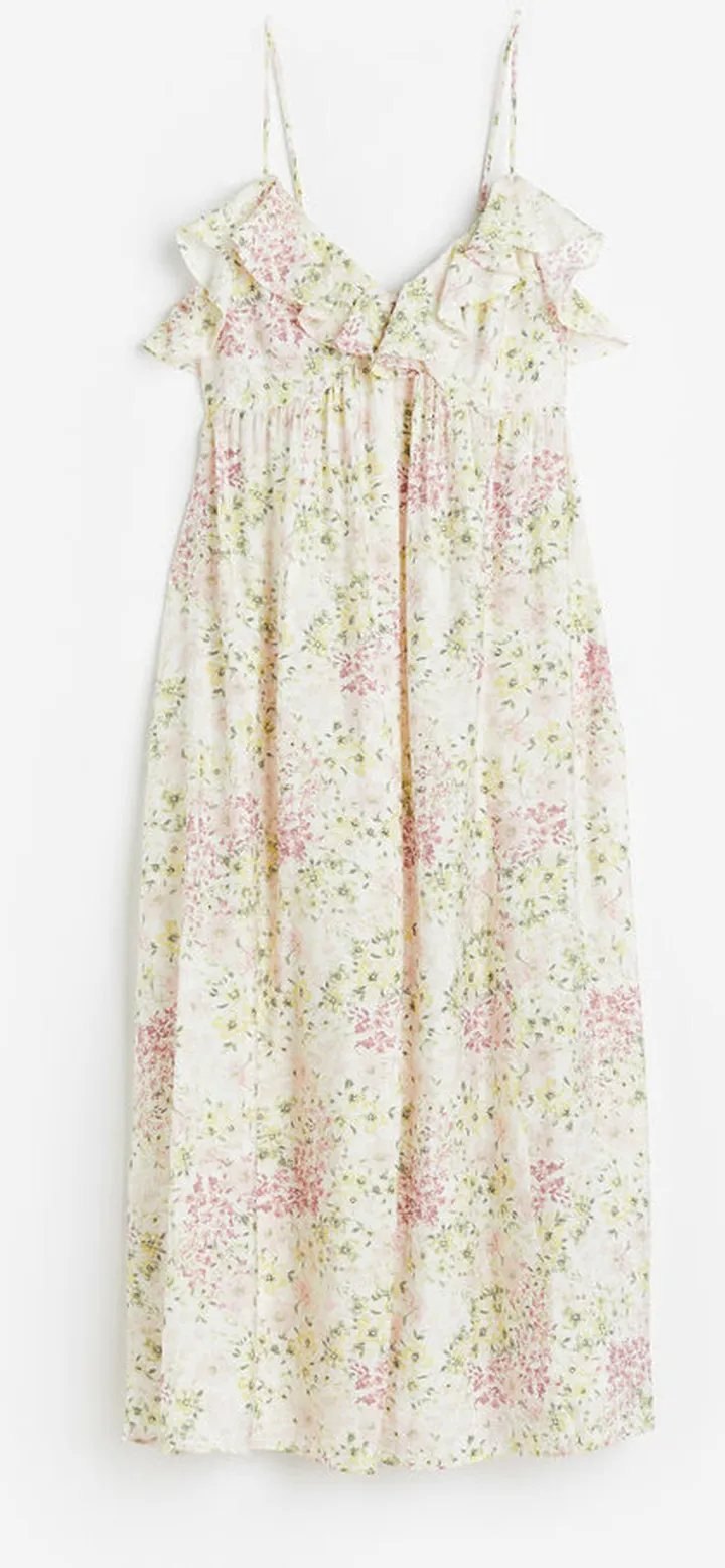 Sleeveless V-neck Dress