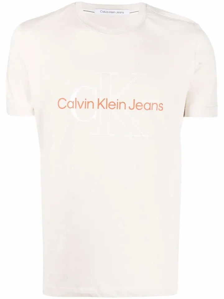logo-print crewneck T-shirt