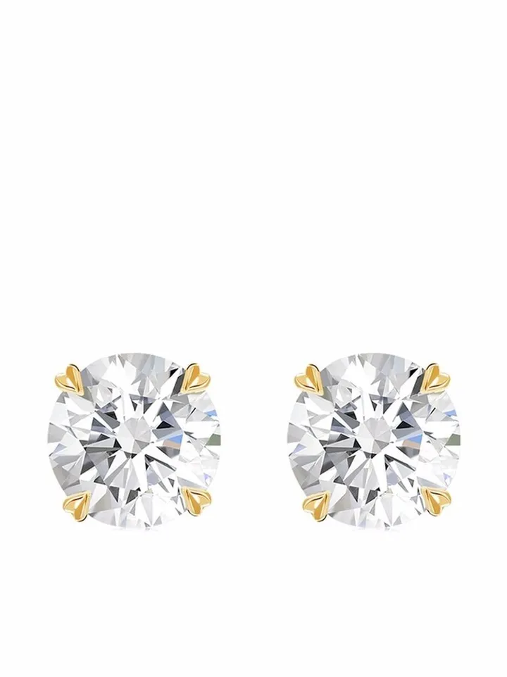 18kt yellow gold Windsor 0.80ct diamond stud earrings