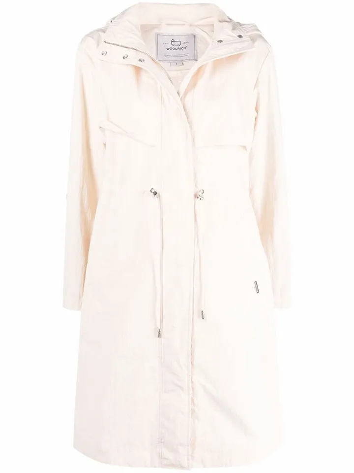 Briar long-length parka coat
