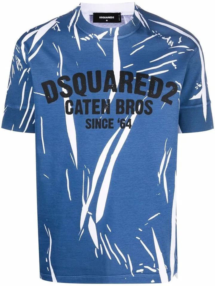 logo-print cotton T-shirt