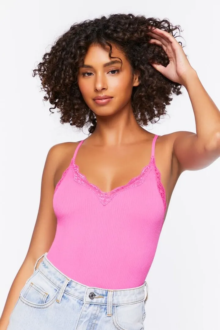 Seamless Ribbed Racerback Bodysuit