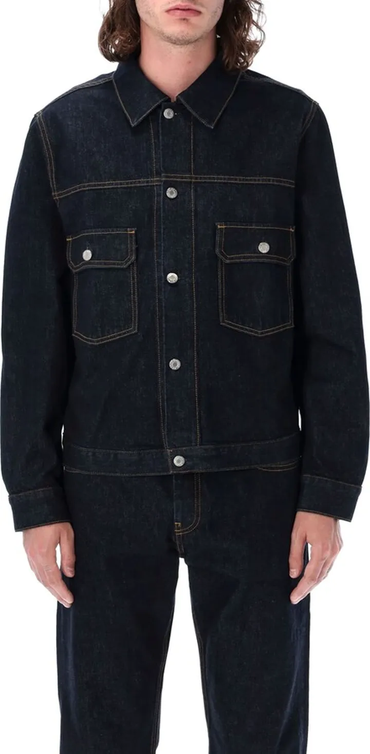 Indigo Rinse Denim Trucker