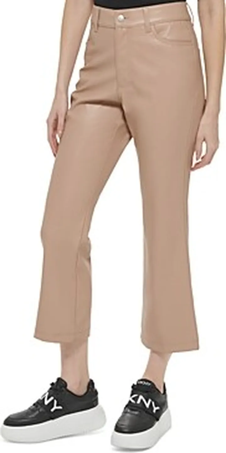 Dkny Faux Leather Pants