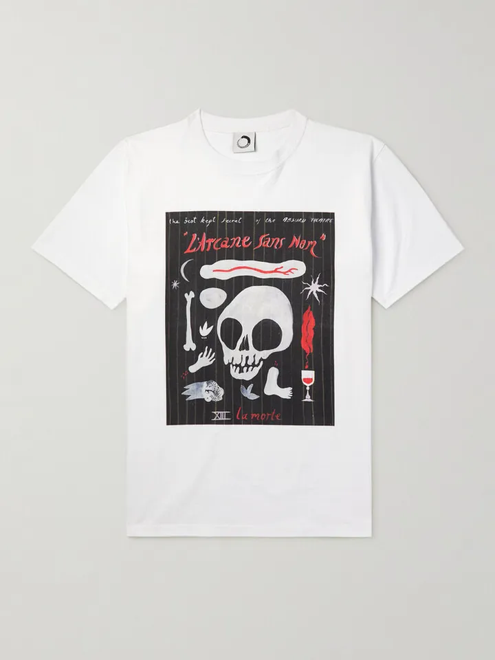 Printed Cotton-Jersey T-Shirt