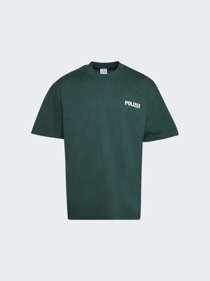 Polizei T-Shirt Green
