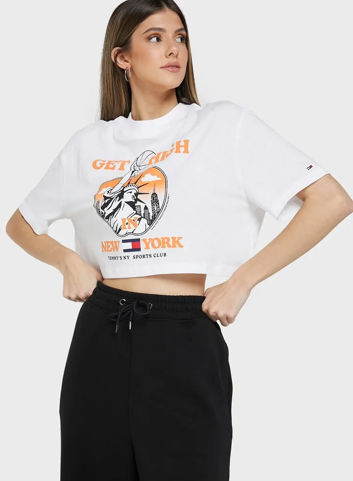Oversized Printed T-Shirt