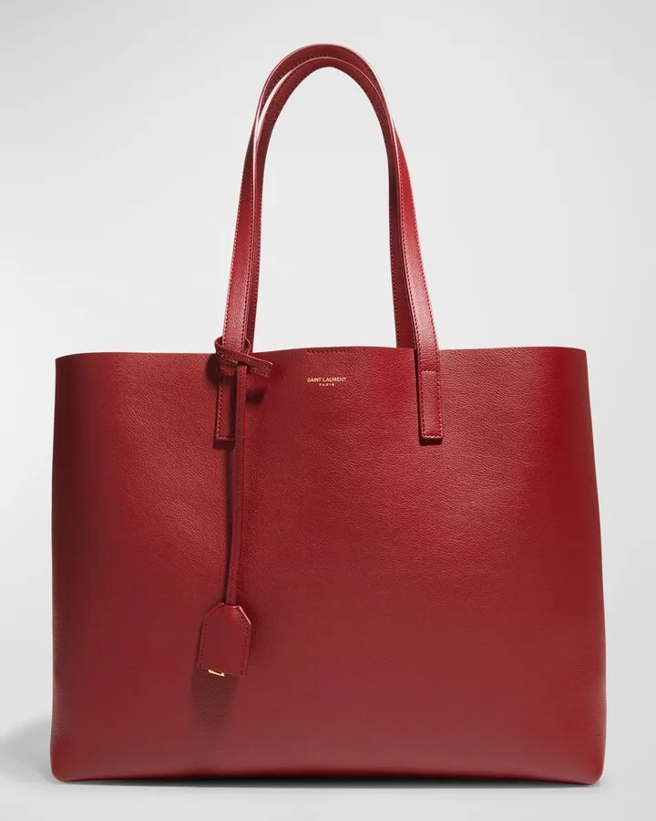 East West Calfskin Shopping Tote Bag
