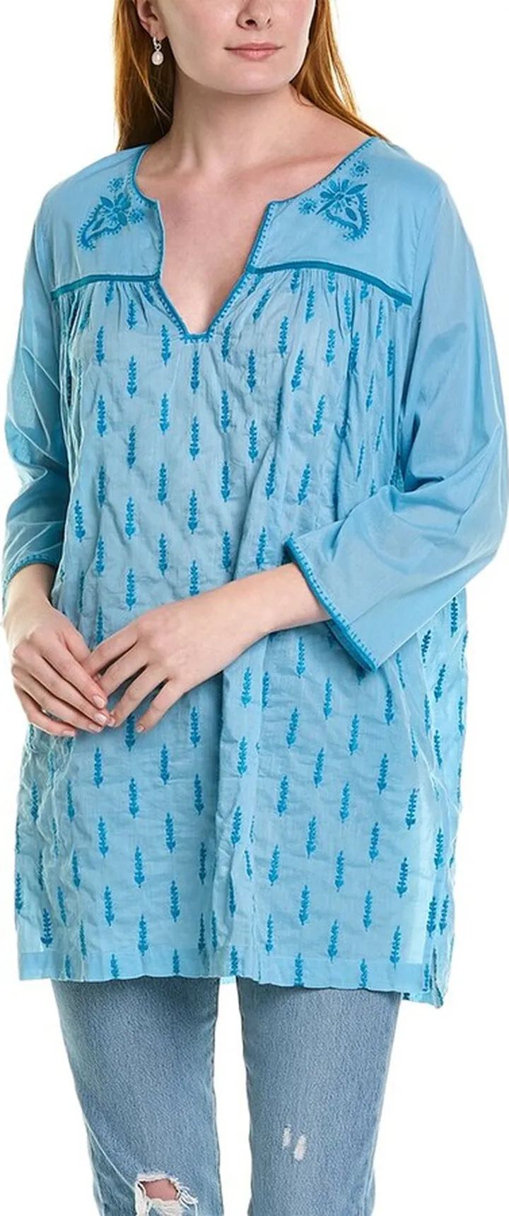 Pink Chicken Jade Cover-Up Tunic