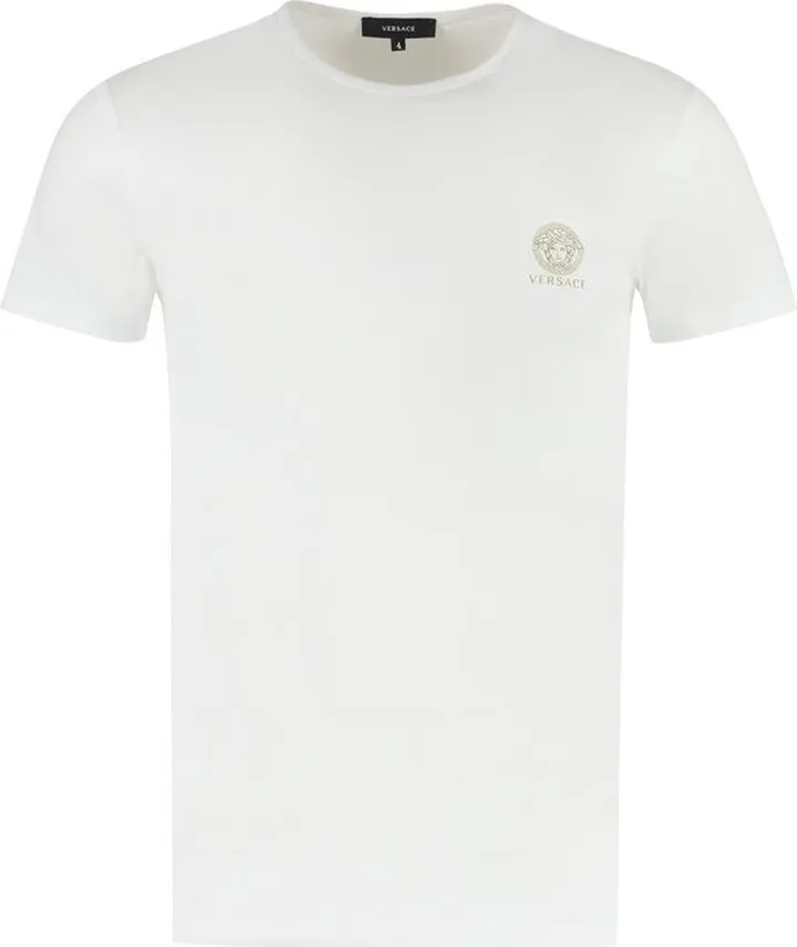 Versace Medusa Printed Crewneck T-Shirt