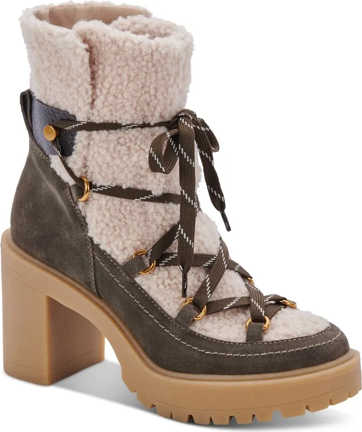 Dolce Vita Women's Celtic Lace-Up Platform Boots Women's Shoes