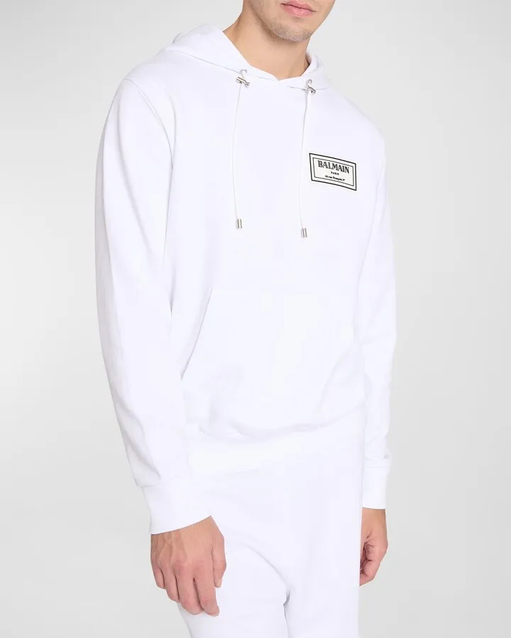 Men's Logo Patch Hoodie