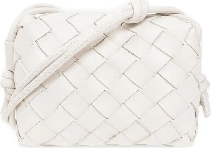 Bottega Veneta Interwoven Zipped Mini Shoulder Bag