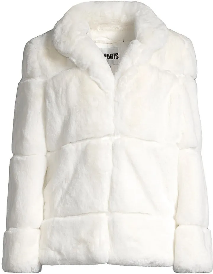 Skylar Paneled Faux Fur Jacket