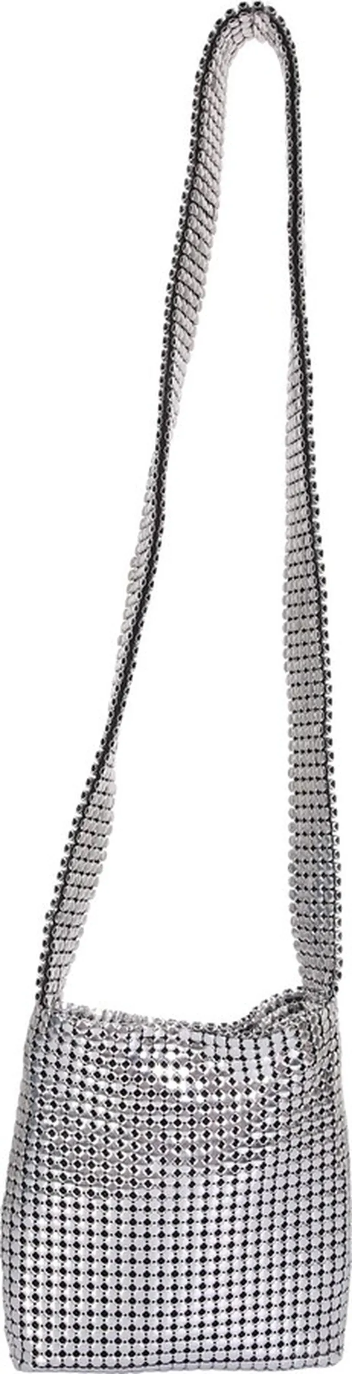 Metal Shoulder Bag Silver