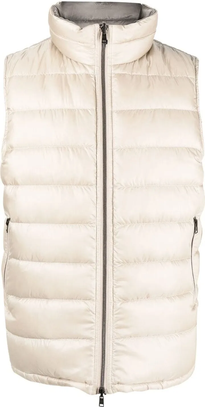 Zipped-Up Padded Vest