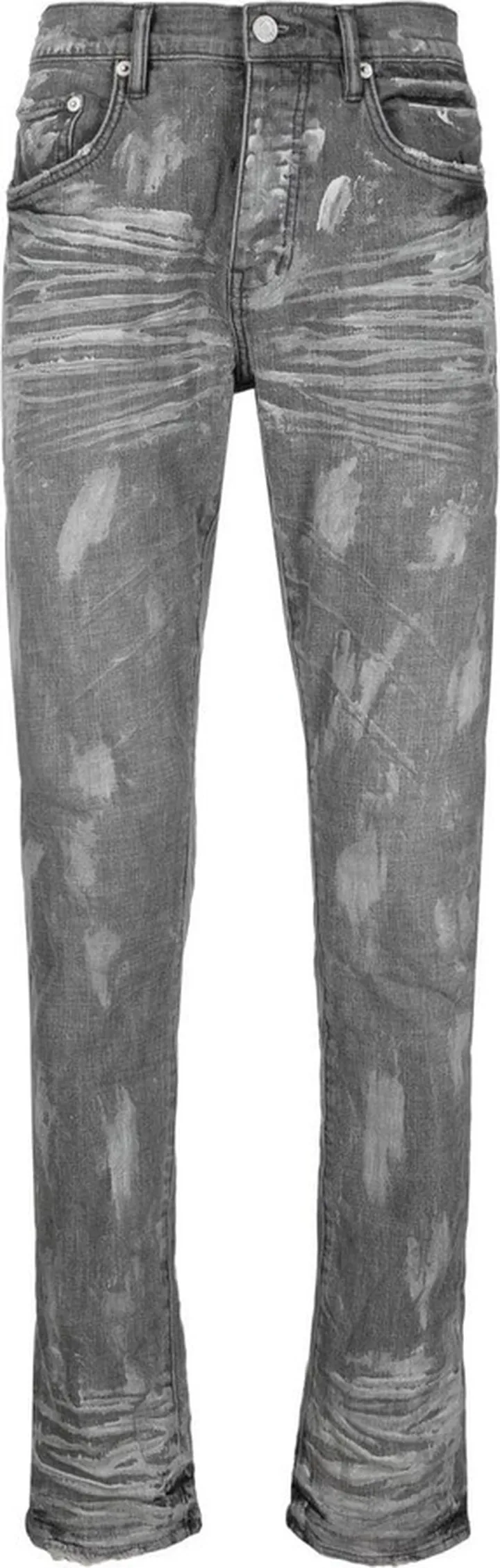 Vintage Bleach-Effect Skinny-Jeans