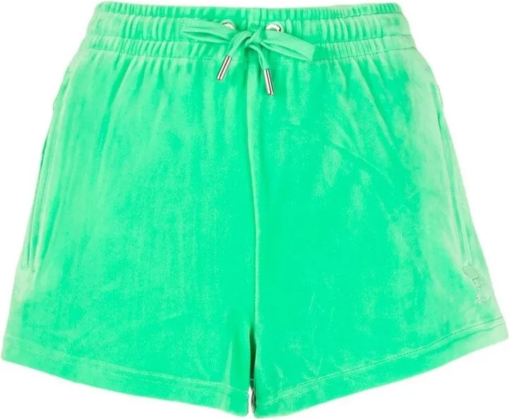 Brushed-Finish Mini Shorts