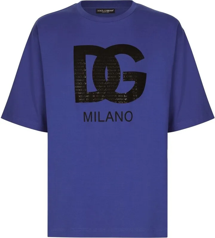 logo-print cotton T-shirt