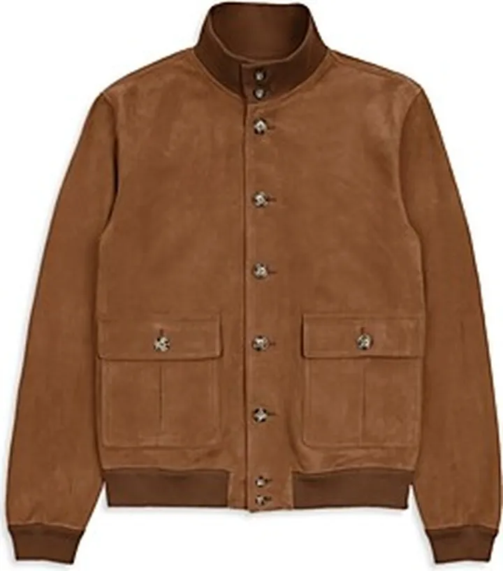 Valstar Valstarino Suede Bomber Jacket
