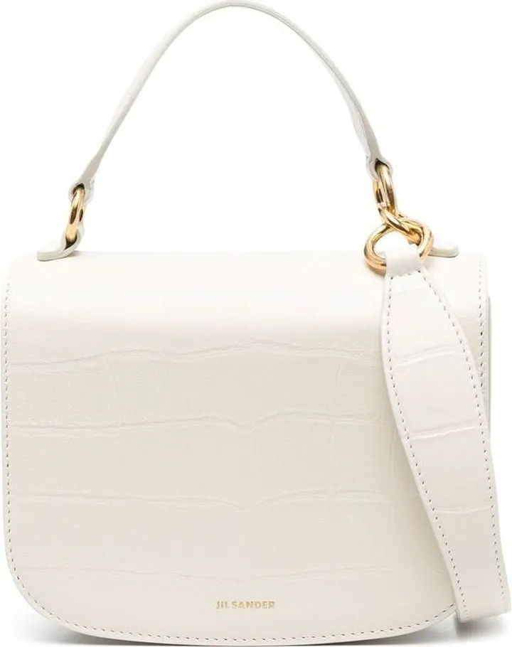 Crocodile Embossed Tote Bag