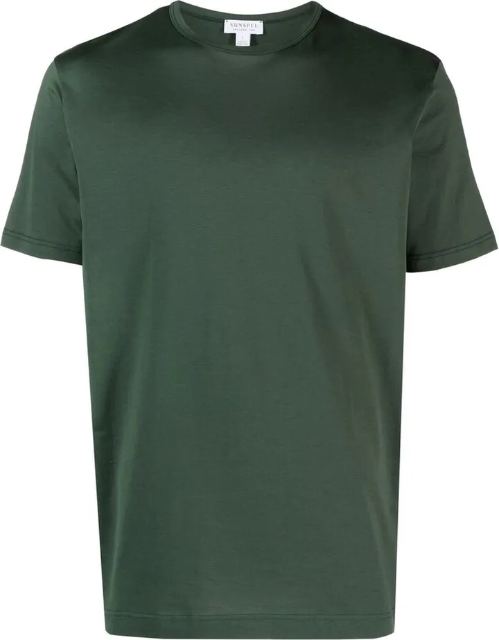 crew-neck cotton T-shirt