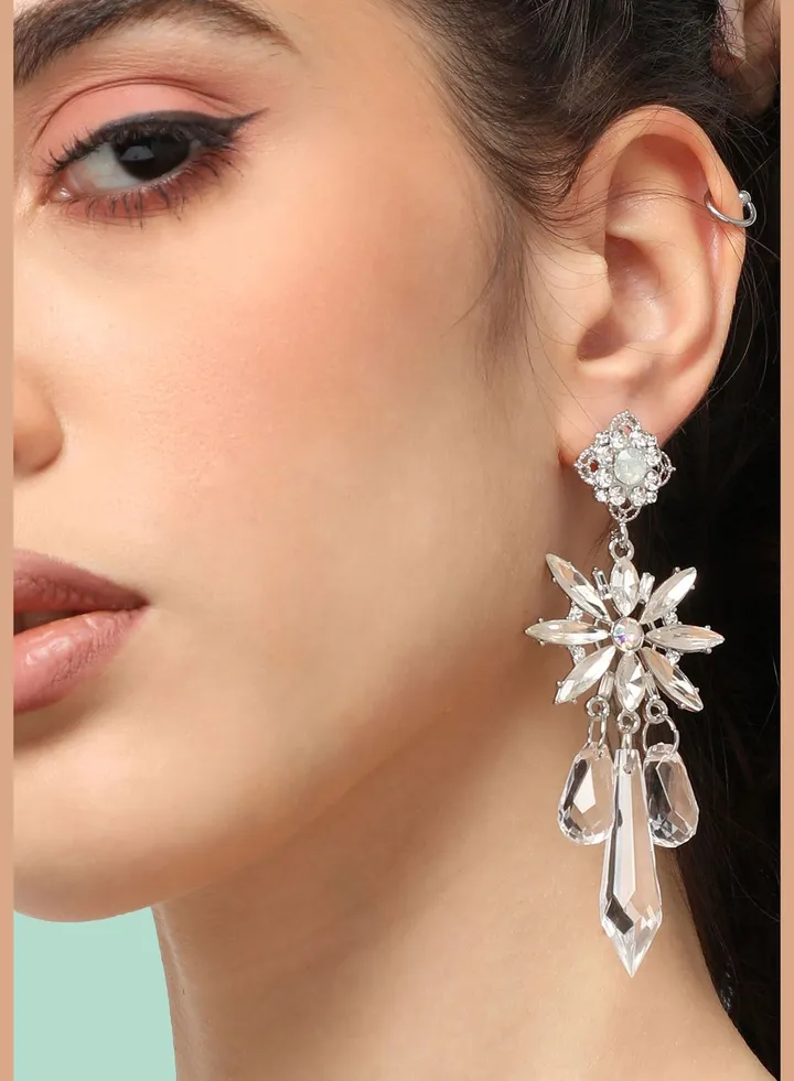 Gold Plated Party Designer Stone Necklace For Women