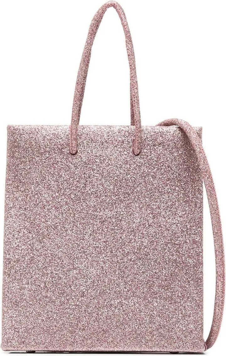 Glitter-Detail Tote Bag