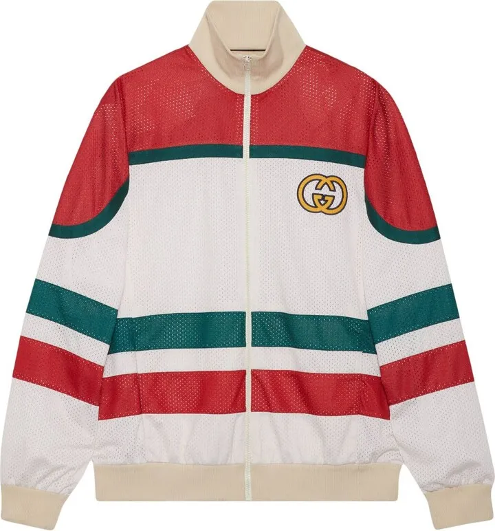 GG logo-motif bomber jacket