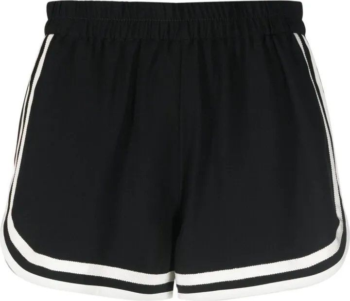 Ribbon-Trim Mini Shorts