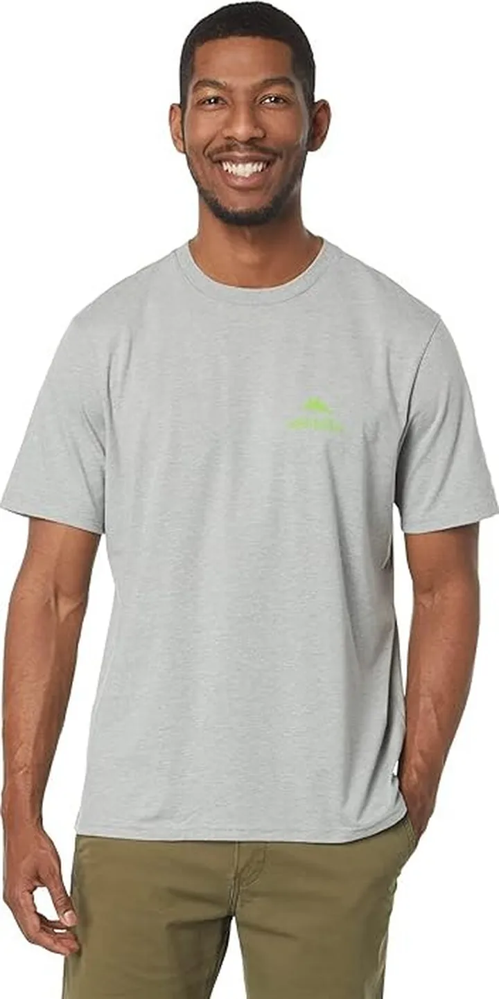 Tommy Bahama In The Ruff Tee (Grey Heather) Men's Clothing