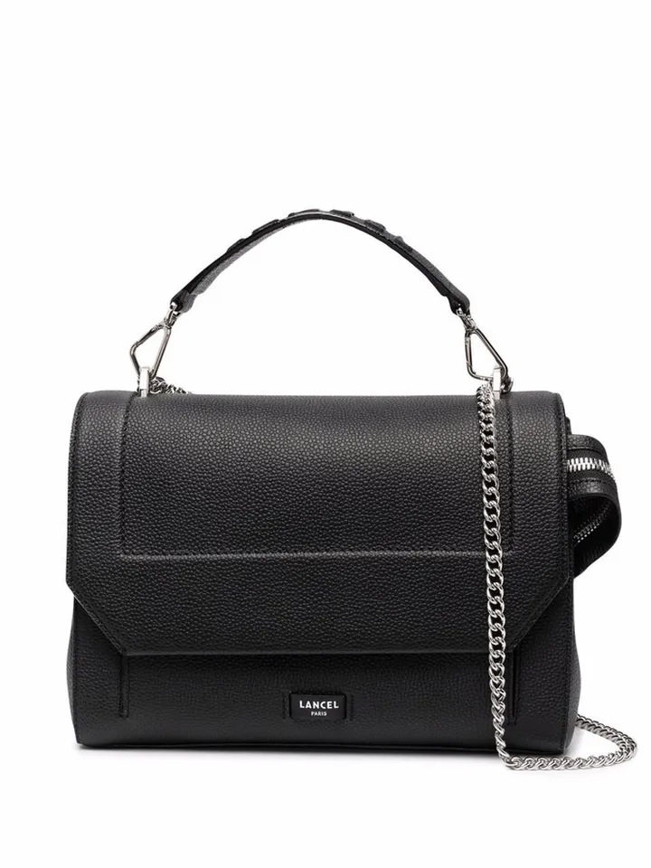 Ninon de Lancel leather tote bag