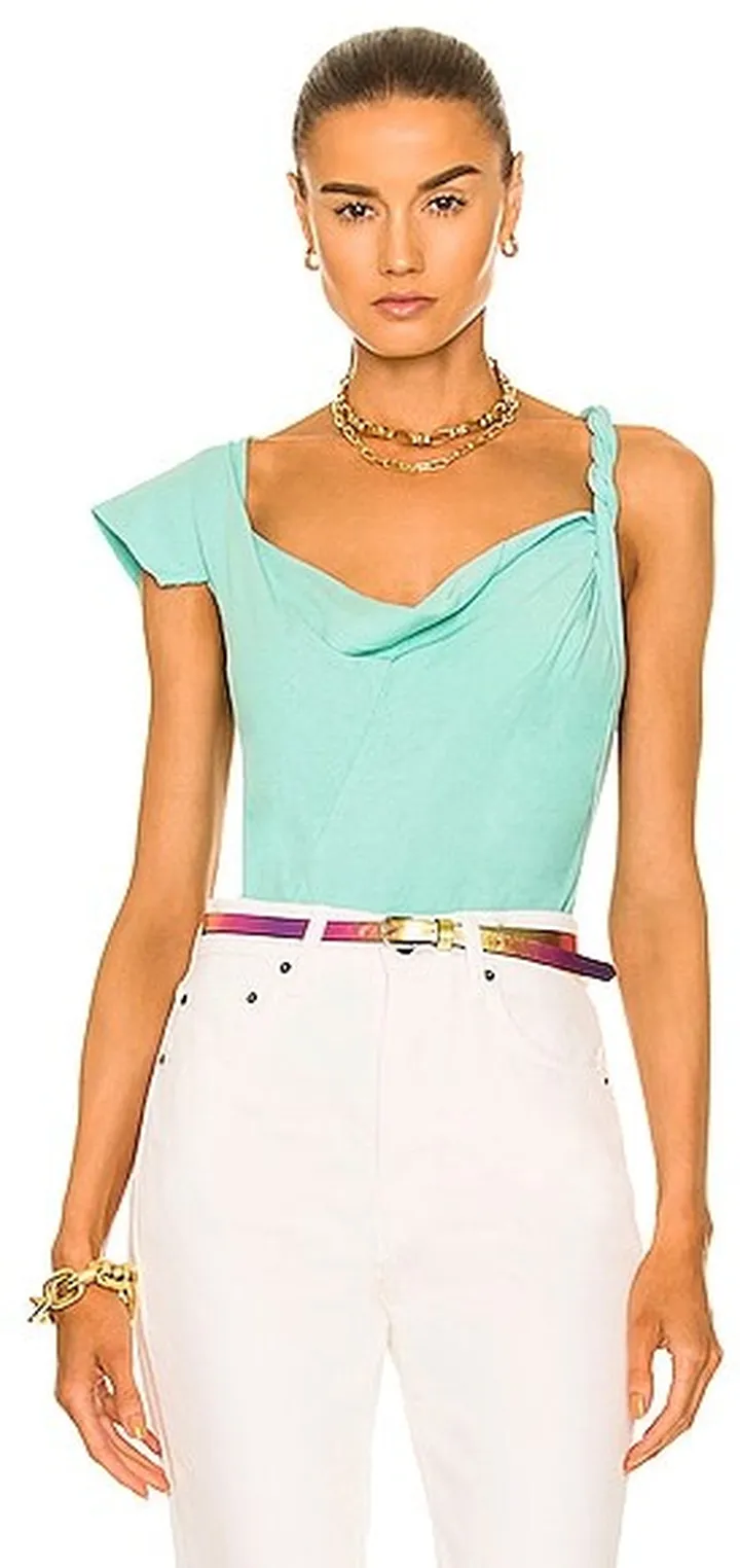 Noam Tawney Bodysuit in Mint