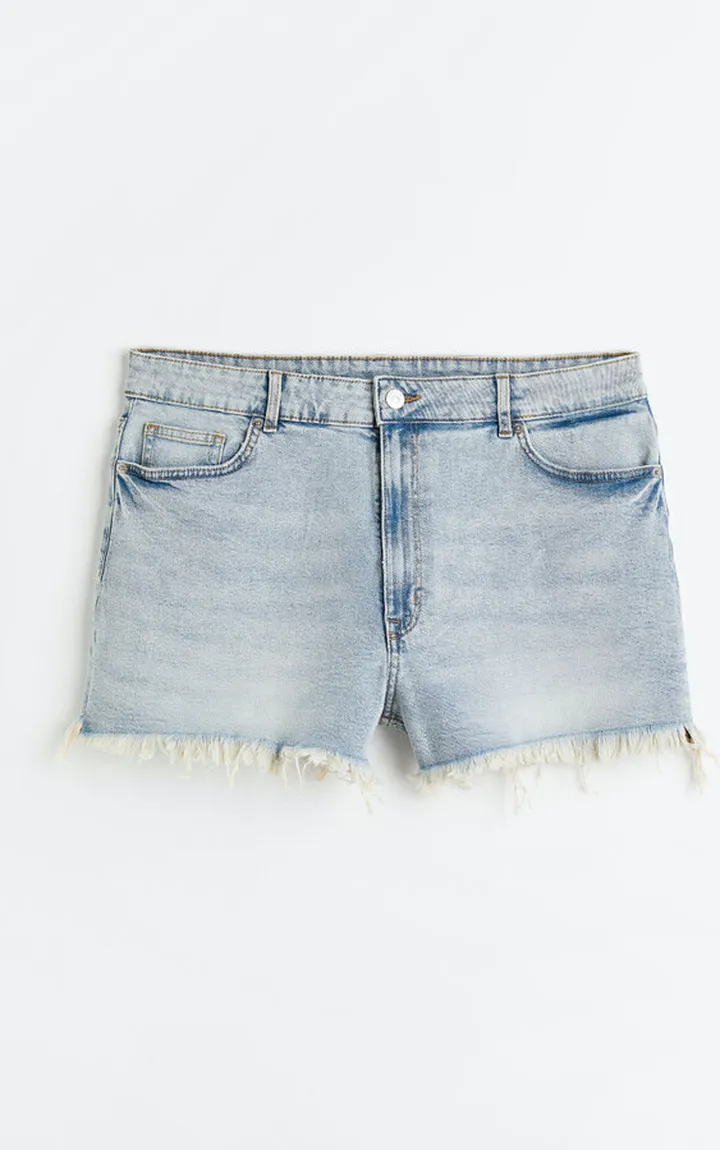 High Waist Denim Shorts